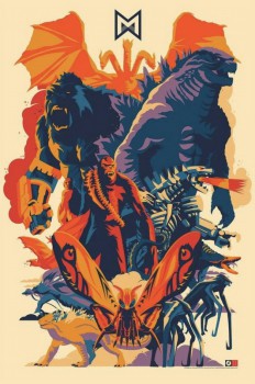 poster Godzilla / Kong Monarch Collection